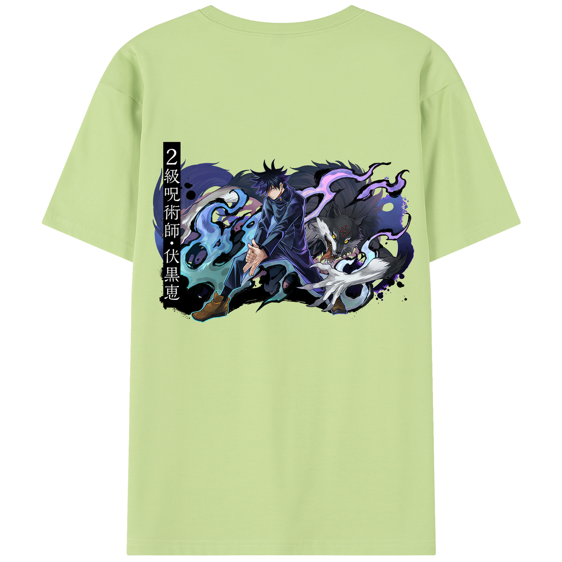 （画像用） 呪術廻戦 Jujutsu Kaisen 綿100％半袖Tシャツ（背面プリント）